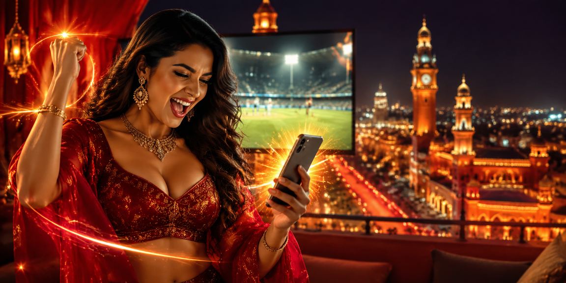 Lottery ticket purchase in Lucknow with Bollywood style